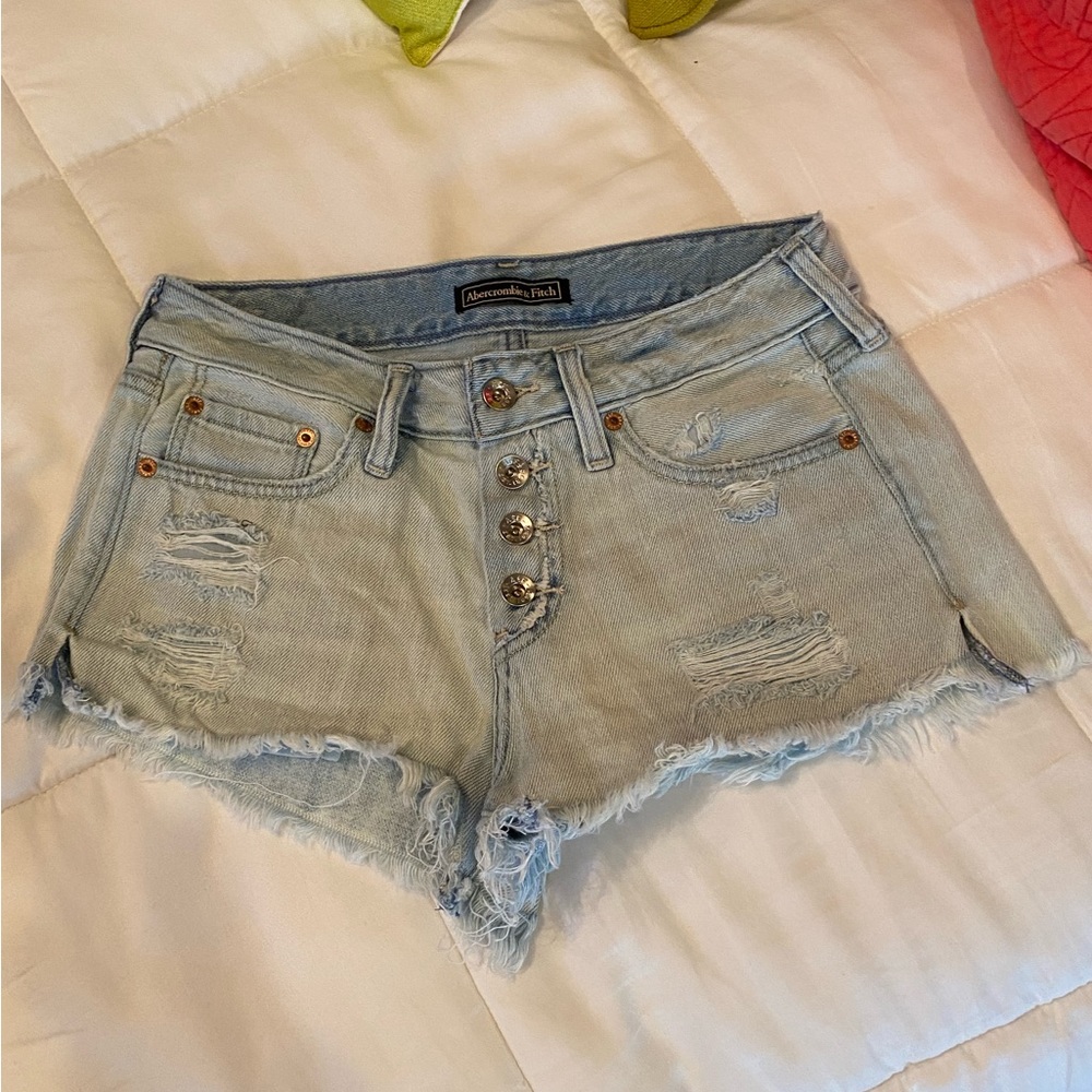 Abercrombie & Fitch Denim Shorts Size 25